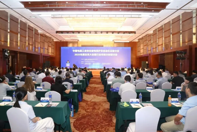 英国威廉集团官网电气应邀出席2025年度中国电器工业协会继电保护及自动化设备分会会员大会暨行业市场分析研讨会